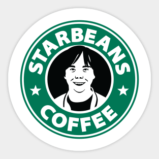 starbeans coffee (old logo) Sticker
